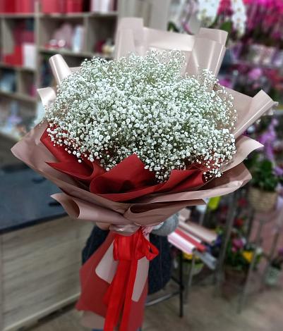 Букет цветов из: Гипсофила в Кокошкино