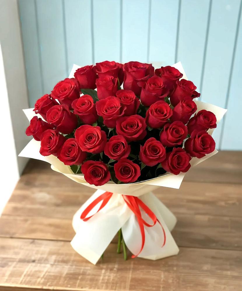 Букет 29 Красных роз в Кокошкино