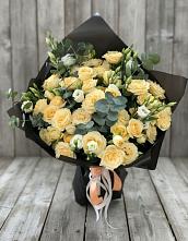 Букет цветов из:  Розы и Лизиантусы #REPLACE_PRED# Кокошкино