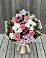 Букет цветов из: Альстромерии, Гвоздики, Розы и Хризантемы в Кокошкино