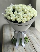 Букет 35 Белых роз в Кокошкино