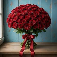 Букет Красные розы Блэк Меджик в Кокошкино