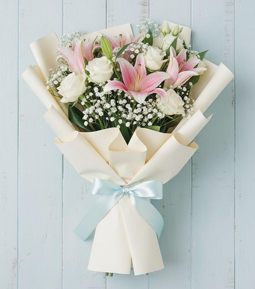 Букет цветов из: Лилии в Кокошкино