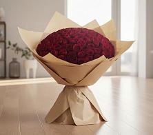 Букет 101 Красная роза в Кокошкино