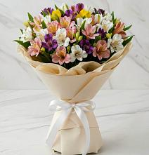 Букет цветов из:  Альстромерии в Кокошкино