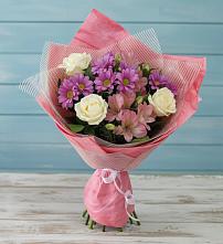 Букет цветов из:  Герберы #REPLACE_PRED# Кокошкино