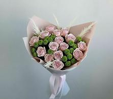 Букет цветов из:  Розы и Хризантемы в Кокошкино