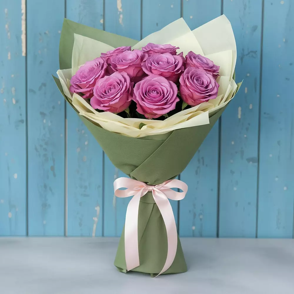 Букет Розы Фёрст Леди в Кокошкино