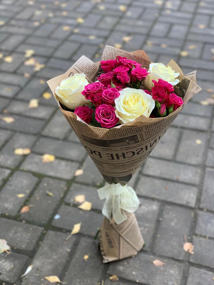 Букет цветов из: Розы в Кокошкино